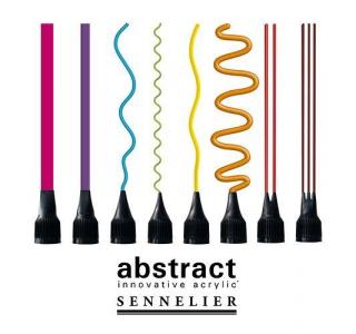 Sennelier abstract - sada 8 trysek