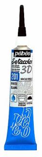 Setacolor 3D Brodperl Barva: 201. White