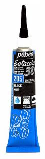 Setacolor 3D Brodperl Barva: 205. Black