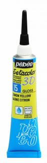 Setacolor 3D - lesklé Barva: 15. Lemon yellow
