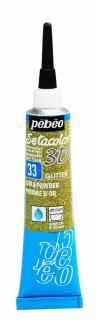 Setacolor 3D - s glitry Barva: 33. Gold powder