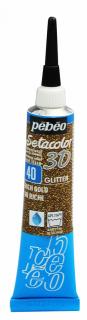 Setacolor 3D - s glitry Barva: 40. Rich gold