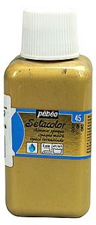Setacolor opaque 250 ml zažehlovací - jednotlivě Barva: 45. Metalická - Gold