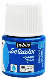 Setacolor opaque 45 ml zažehlovací 47 odstínů Barva: 11. Cobalt blue