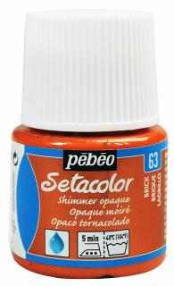 Setacolor opaque 45 ml zažehlovací 47 odstínů Barva: 63. Metalická - Brick