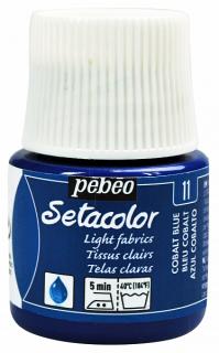 setacolor transparent 45 ml - jednotlivě Barva: 11 Cobalt blue