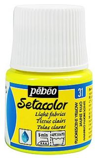 setacolor transparent 45 ml - jednotlivě Barva: 31 Fluorescent yellow