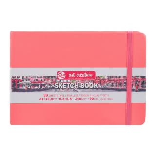 Skicák Royal Talens 140 gr. 80 listů (korálová barva) rozměr: 03. 14,8x21 cm