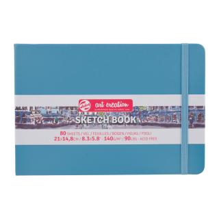 Skicák Royal Talens 140 gr. 80 listů (modrá barva) rozměr: 03. 14,8x21 cm
