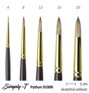 Štětec Simply-T Python - kulatý rozměr: č. 12