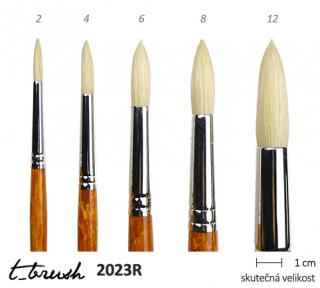 Štětec t_brush 2023 - kulatý rozměr: 01. vel. 2