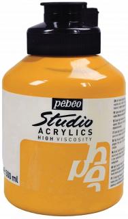 Studio Acrylic 500 ml - jednotlivě Barva: 23 Medium cadmium yellow hue