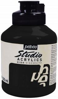 Studio Acrylic 500 ml - jednotlivě Barva: 26 Mars black