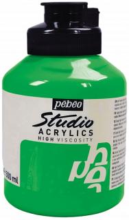 Studio Acrylic 500 ml - jednotlivě Barva: 43  Cadmium green hue