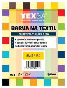 Texba - batikovací barvy - jednotlivě Barva: 01. žlutá
