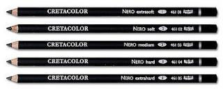 Umělecká tužka Nero - 5 tvrdostí tvrdost: 1. extra soft