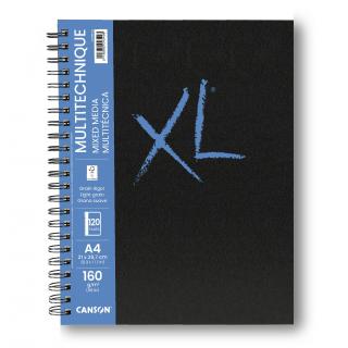 XL Book Mix. Media skicák kr.vazba  60l LG 160g rozměr: A4