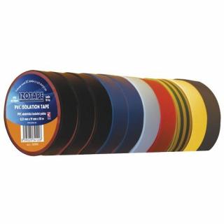 Izolační páska PVC 19/20 barevný mix 10ks