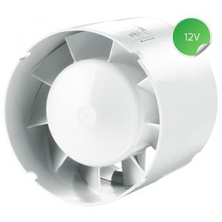 Potrubní ventilátor 12V Dalap 100 SD 12