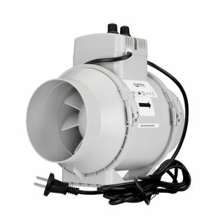 Potrubní ventilátor Dalap AP PROFI 100 T s termostatem a regulátorem otáček