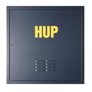 Revizní dvířka na plynoměr 600x600 HUP, antracitová