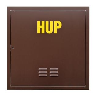 Revizní dvířka na plynoměr 600x600 HUP, hnědá