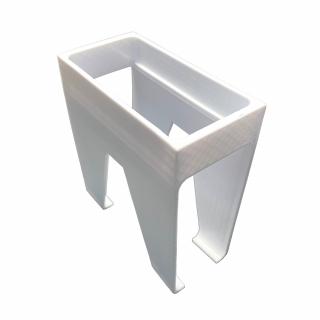Sedlová odbočka plochého kanálu SO 110x55/110x55 boční plast