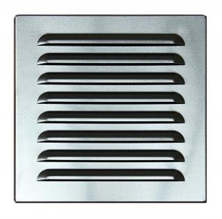 Ventilační mřížka AL 190x190 mm hliníková
