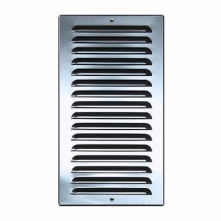 Ventilační mřížka AL 190x340 mm s rámečkem hliníková