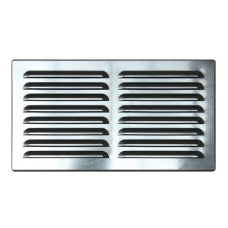 Ventilační mřížka AL 340x190 mm hliníková
