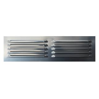 Ventilační mřížka AL 500x140 mm hliníková