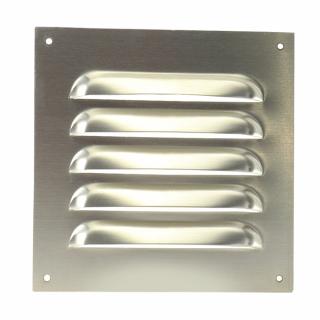 Ventilační mřížka nerez GM 150 NR 150x150 mm