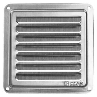 Ventilační mřížka nerez NVM 100x100 K krytka