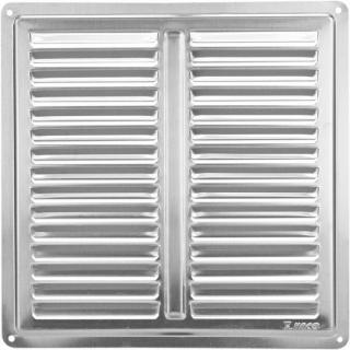 Ventilační mřížka nerez NVM 200x200 K krytka