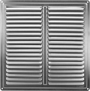 Ventilační mřížka nerez NVM 250x250 K krytka
