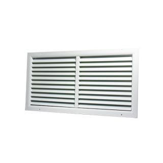 Ventilační mřížka WDP 500x250 extrudovaný hliník, bílá