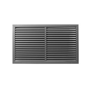 Ventilační mřížka WDPG 600x150 extrudovaný hliník, šedá