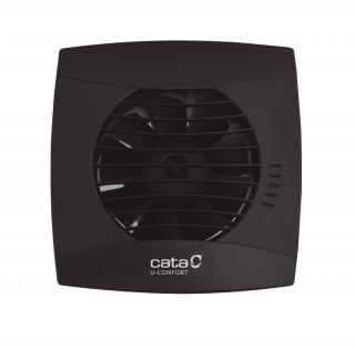 Ventilátor Cata UC 12 BLACK timer 12W 26DB, černý