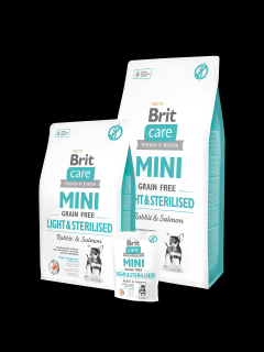 Brit Care Dog Mini Grain Free Light & Sterilised 2kg