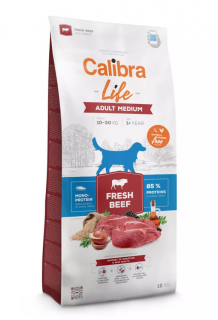 Calibra Dog Life Adult Medium Fresh Beef 2,5kg