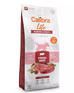 Calibra Dog Life Starter&Puppy Fresh Beef 12kg