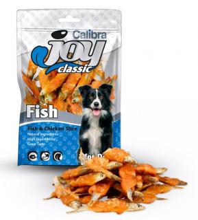 Calibra Joy Dog Classic Fish & Chicken Slice 80g