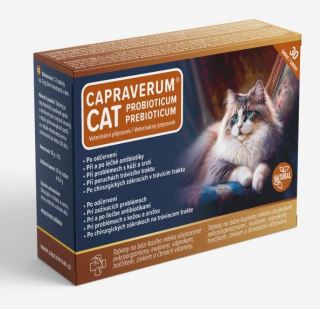 CAPRAVERUM CAT probioticum-prebioticum 30tbl