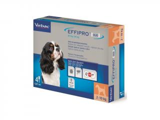 Effipro Duo S 67/20 mg spot-on 4 x 0.67 ml