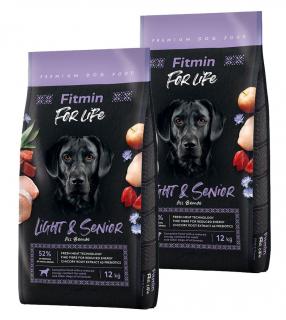 Fitmin For Life Dog Light & Senior 2 x 12kg