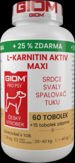 Giom S L-karnitin Aktiv maxi 60tbl
