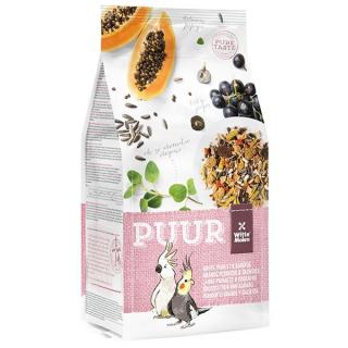 PUUR Large parakeet&cockatoo - stř. papoušek 2kg