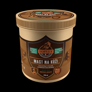 TOPVET Mast na ekzematickou kůži pro koně 500ml