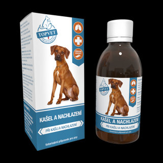 TOPVET Sirup kašel a nachlazení 200ml