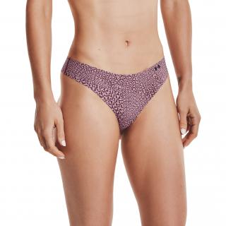 Dámské tanga Under Armour PS Thong 3Pack Print Velikost: S